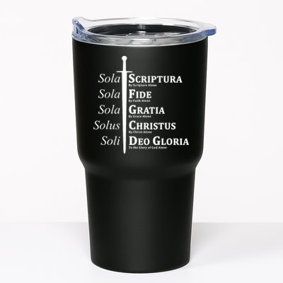 Five Solas Reformed Christian Tumbler