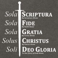 Five Solas Reformed Christian Cotton Canvas Backpack