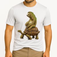 Funny Sloth Riding Turtle Speed Is Relative Performance Shirt