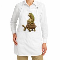 Funny Sloth Riding Turtle Speed Is Relative Apron