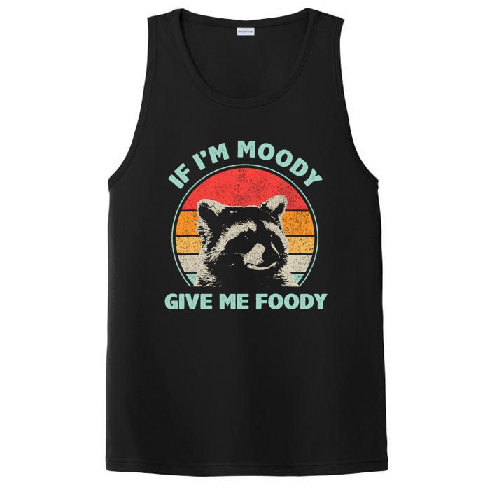 Funny Sarcastic Raccoon Vintage PosiCharge Competitor Tank