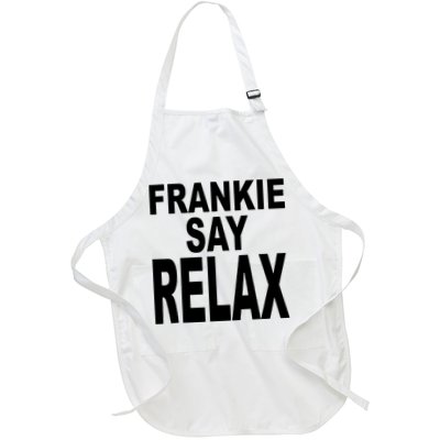 Frankie Say Relax Shirt Funny Retro Vintage Apron