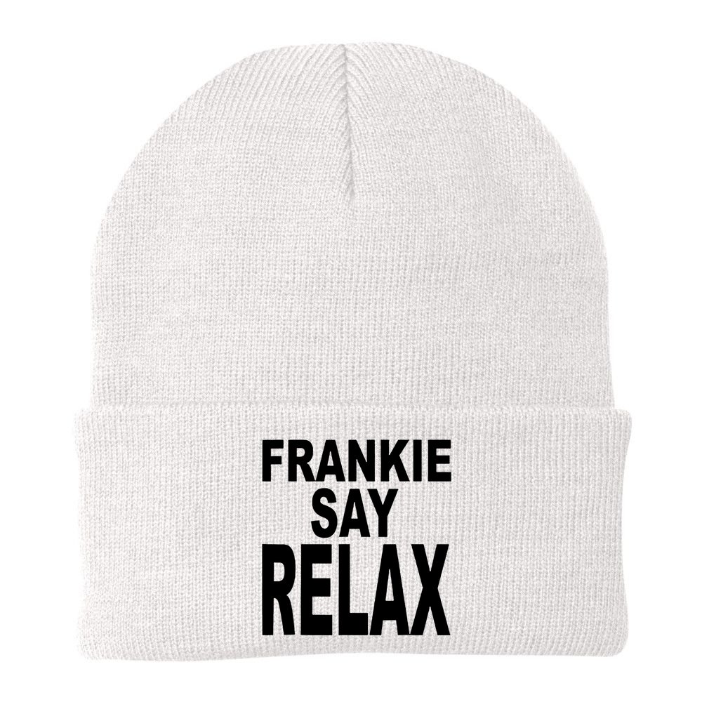 Frankie Say Relax Shirt Funny Retro Vintage Beanie