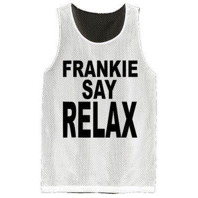 Frankie Say Relax Shirt Funny Retro Vintage Mesh Reversible Basketball Jersey Tank