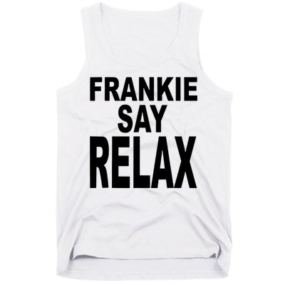 Frankie Say Relax Shirt Funny Retro Vintage Tank Top