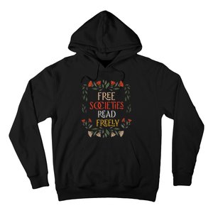 Free Societies Read Freely Read Banned Books Librarians Hoodie