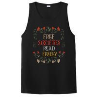 Free Societies Read Freely Read Banned Books Librarians PosiCharge Competitor Tank