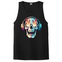 Flaming Skull Rock Music PosiCharge Competitor Tank