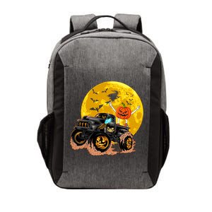 Funny Skeleton Riding Monster Truck Halloween Costume Day Meaningful Gift Vector Backpack