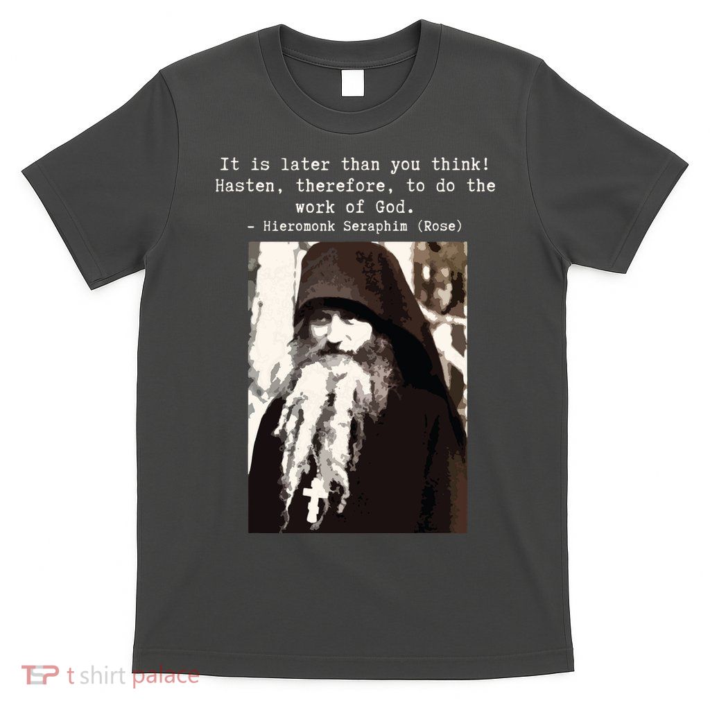 Fr Seraphim Rose Eastern Orthodox T-Shirt