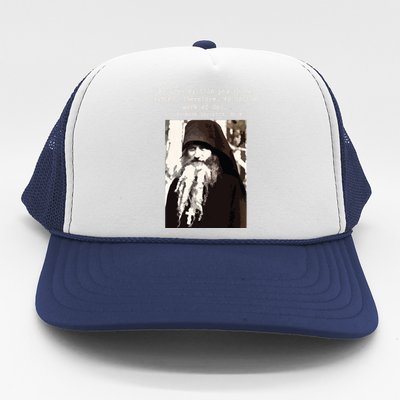 Fr Seraphim Rose Eastern Orthodox Trucker Hat