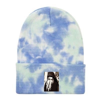 Fr Seraphim Rose Eastern Orthodox Tie Dye 12in Knit Beanie