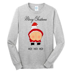 Funny Sarcastic Rude Christmas Tall Long Sleeve T-Shirt