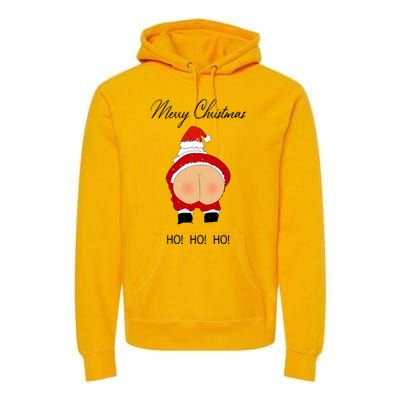 Funny Sarcastic Rude Christmas Premium Hoodie