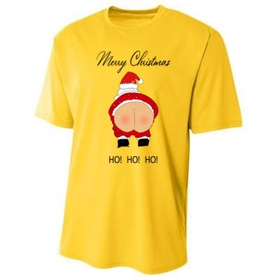 Funny Sarcastic Rude Christmas Performance Sprint T-Shirt