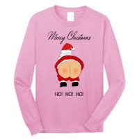 Funny Sarcastic Rude Christmas Long Sleeve Shirt