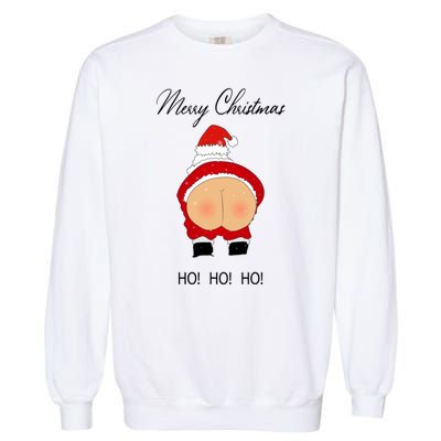 Funny Sarcastic Rude Christmas Garment-Dyed Sweatshirt