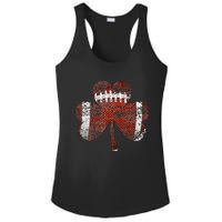 Football Shamrock St Patricks Day Irish Sports Funny Gifts Ladies PosiCharge Competitor Racerback Tank