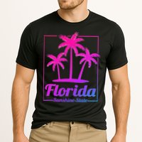 Florida Sunshine State Retro Look Cooling Performance Crew T-Shirt