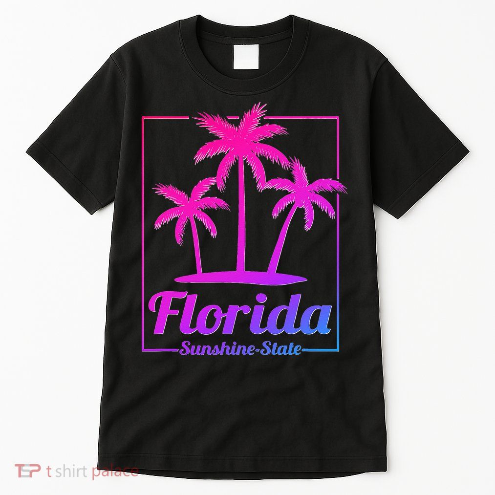 Florida Sunshine State Retro Look Tall T-Shirt