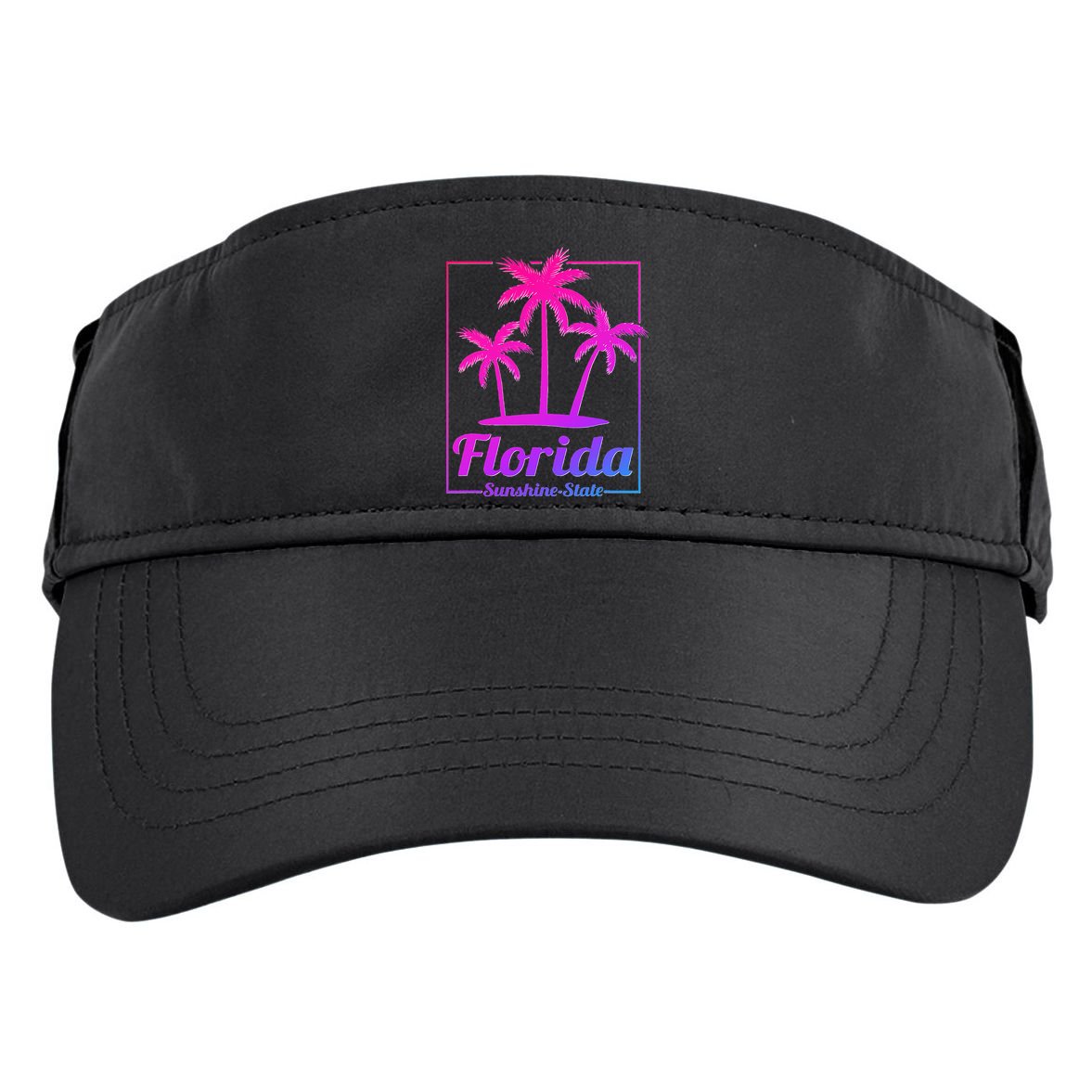 Florida Sunshine State Retro Look Adult Drive Performance Visor