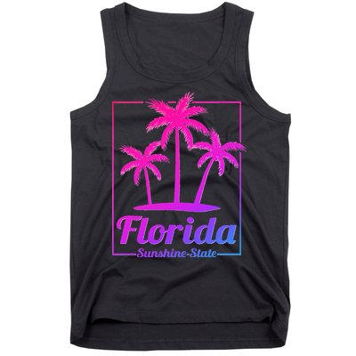 Florida Sunshine State Retro Look Tank Top