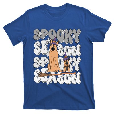 Funny Saying Spooky Season Halloween Dog Lover Cool Gift T-Shirt