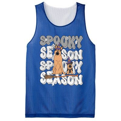 Funny Saying Spooky Season Halloween Dog Lover Cool Gift Mesh Reversible Basketball Jersey Tank