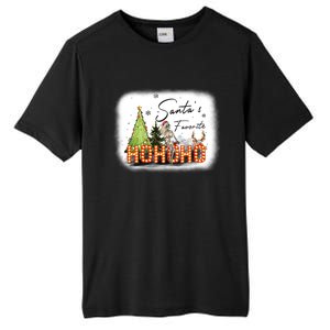 Funny Skeleton Santa Favorite Ho Ho Ho Bleached Gift Tall Fusion ChromaSoft Performance T-Shirt