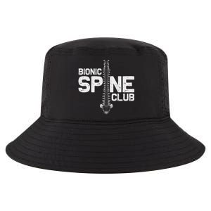 Funny Spine Surgery Gift Bionic Spine Club Cool Comfort Performance Bucket Hat