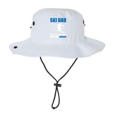 Funny Skiing Ski Dad Funny Gift Legacy Cool Fit Booney Bucket Hat