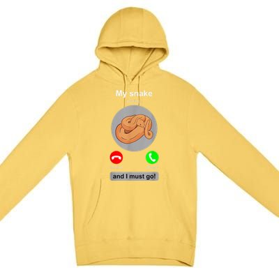 Funny Snake Snake Lover Snake Owner Collector Gift Premium Pullover Hoodie