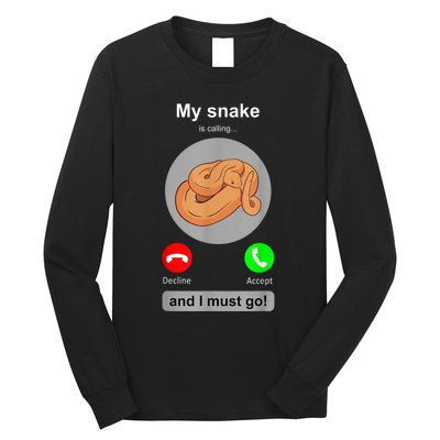 Funny Snake Snake Lover Snake Owner Collector Gift Long Sleeve Shirt