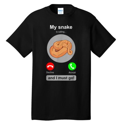 Funny Snake Snake Lover Snake Owner Collector Gift Tall T-Shirt