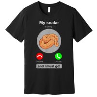 Funny Snake Snake Lover Snake Owner Collector Gift Premium T-Shirt