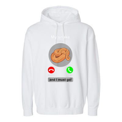 Funny Snake Snake Lover Snake Owner Collector Gift Garment-Dyed Fleece Hoodie