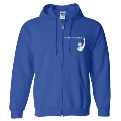 Funny Sketch streamer whats up brother Full Zip Hoodie