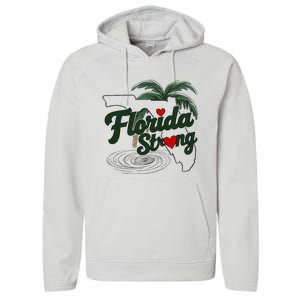 Florida Strong Support Florida Performance Fleece Hoodie