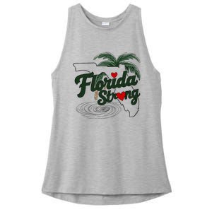 Florida Strong Support Florida Ladies PosiCharge Tri-Blend Wicking Tank