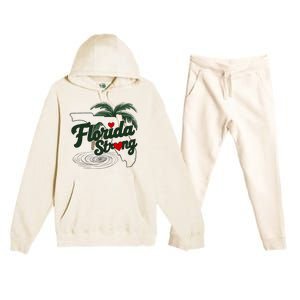 Florida Strong Support Florida Premium Hooded Sweatsuit Set