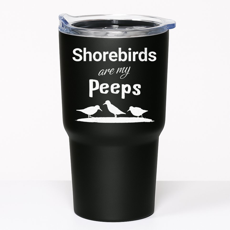 Funny Shorebird Sandpiper Peeps Birdwatching Birder Tumbler