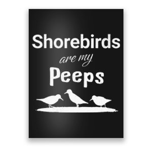 Funny Shorebird Sandpiper Peeps Birdwatching Birder Poster