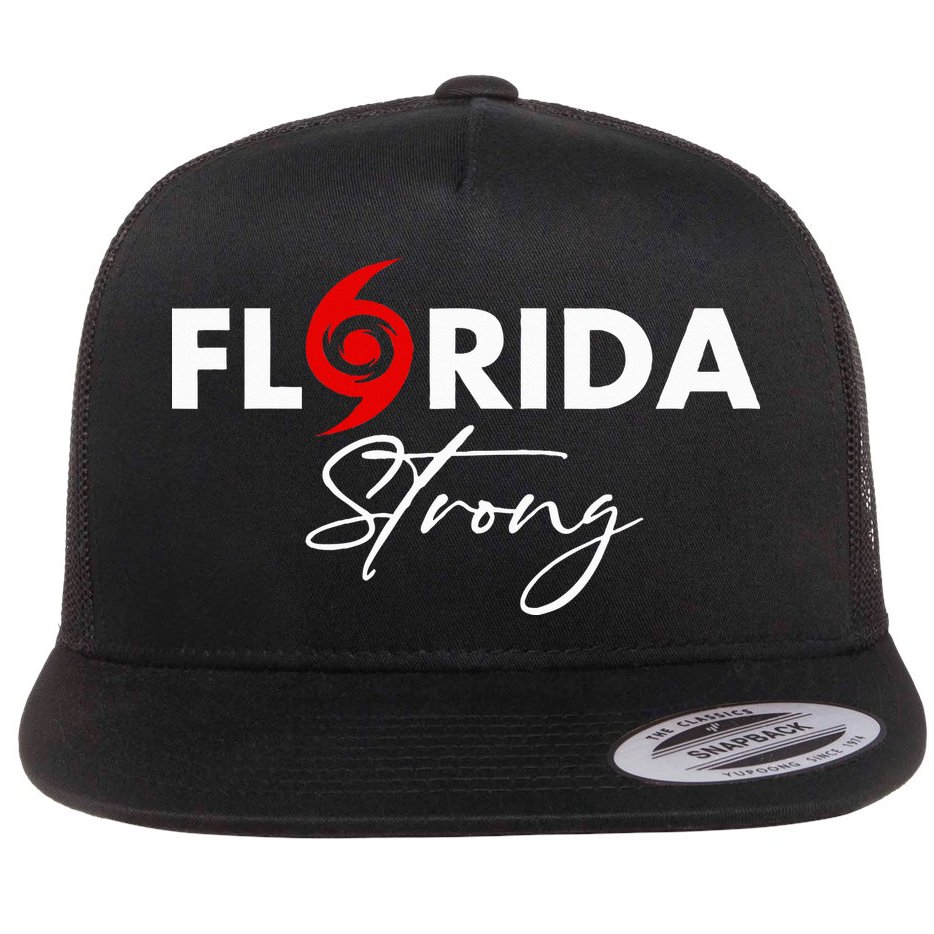 Florida Strong Support Pray For Florida Strong Community Flat Bill Trucker Hat