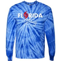 Florida Strong Support Pray For Florida Strong Community Tie-Dye Long Sleeve Shirt