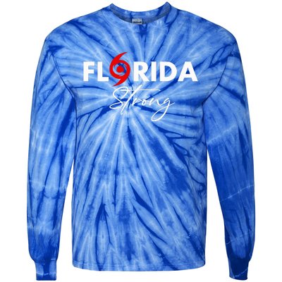 Florida Strong Support Pray For Florida Strong Community Tie-Dye Long Sleeve Shirt