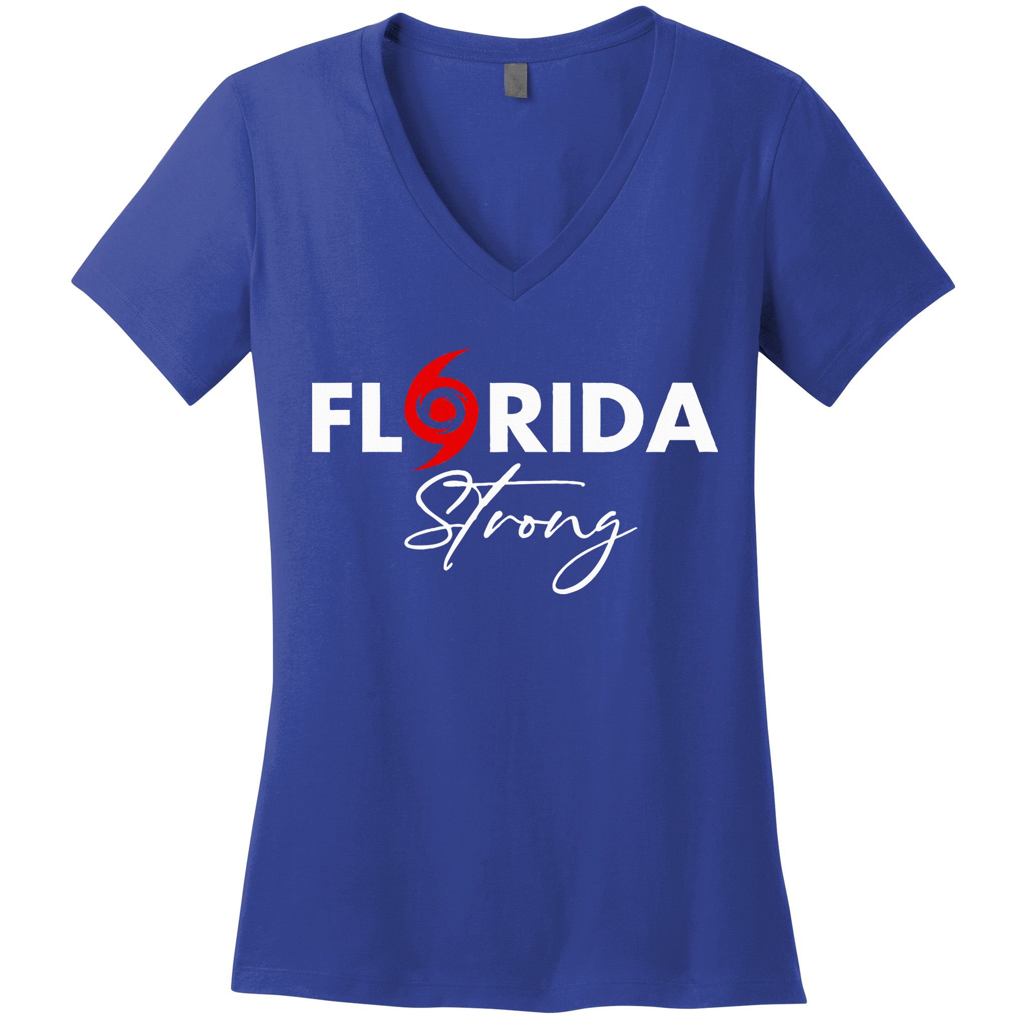 Florida Strong Support Pray For Florida Strong Community Women's V-Neck T-Shirt