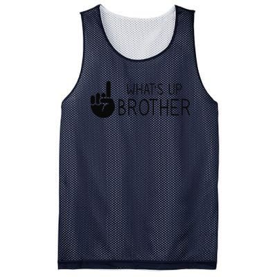 Funny Sketch Streamer Whats Up Brother Mesh Reversible Basketball Jersey Tank