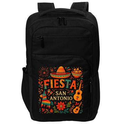 Fiesta Squad San Antonio Texas Cinco De Mayo Lets Fiesta Impact Tech Backpack