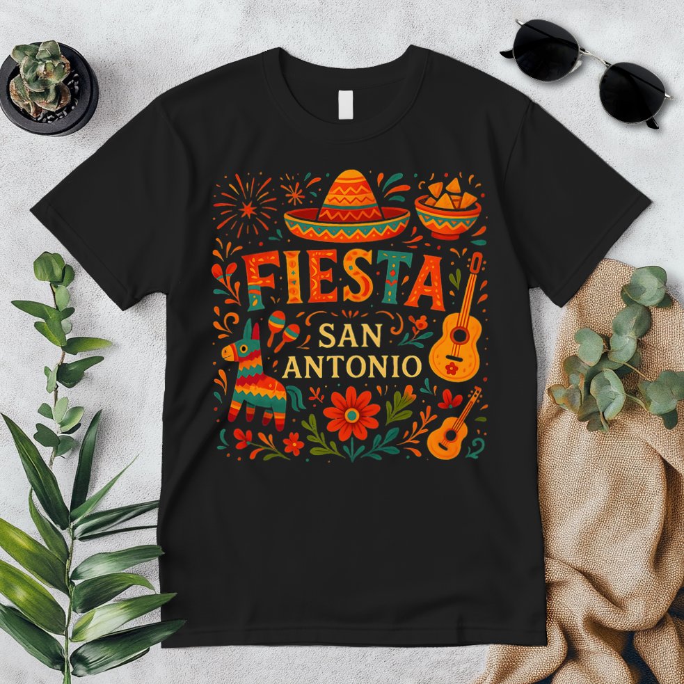 Fiesta Squad San Antonio Texas Cinco De Mayo Lets Fiesta Premium T-Shirt