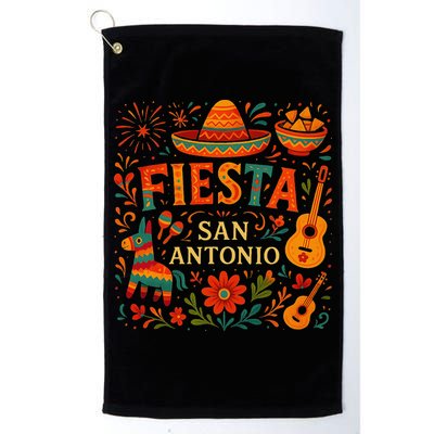 Fiesta Squad San Antonio Texas Cinco De Mayo Lets Fiesta Golf Towel